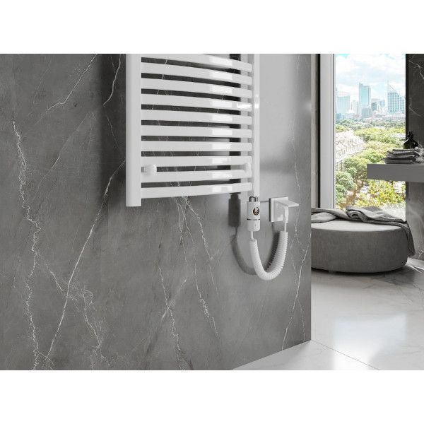 Сушка для рушників MEXEN HELIOS 80х60 WHITE 600W електрична