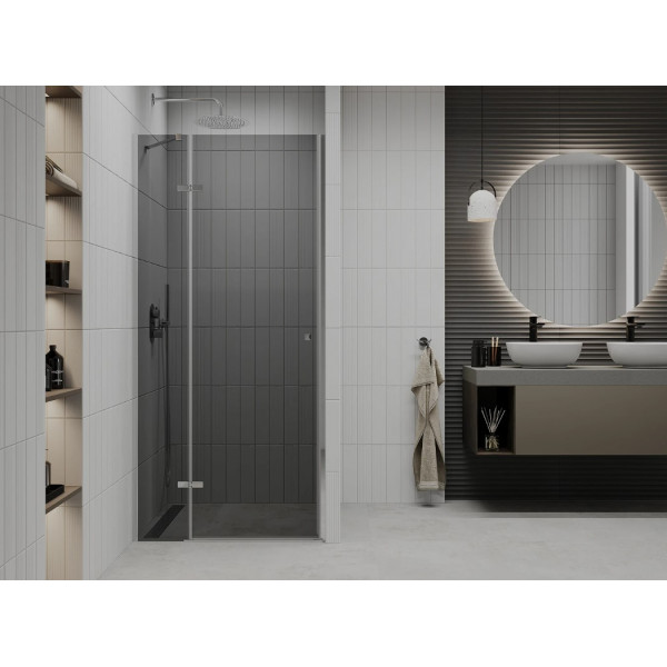 Душові двері MEXEN ROMA 120 GRAPHITE CHROME