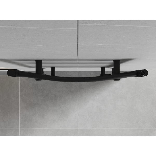 Сушка для рушників MEXEN ARES 90х60 BLACK водяна