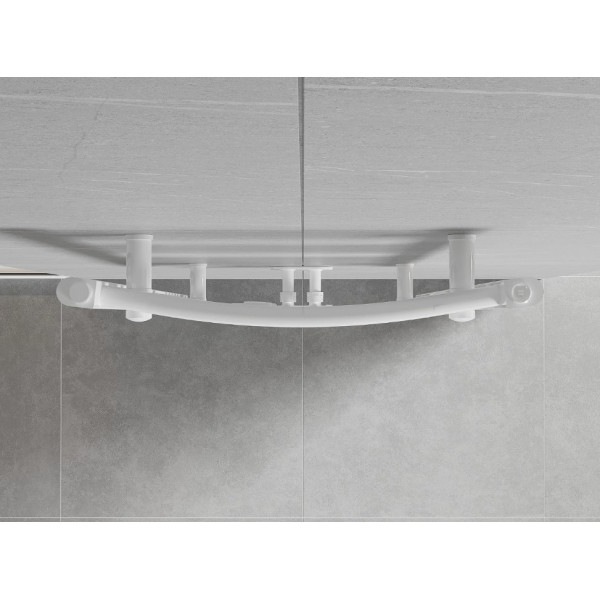 Сушка для рушників MEXEN ARES 90х50 WHITE водяна
