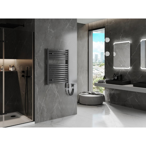 Сушка для рушників MEXEN HELIOS 80х60 ANTHRACITE 600W електричний