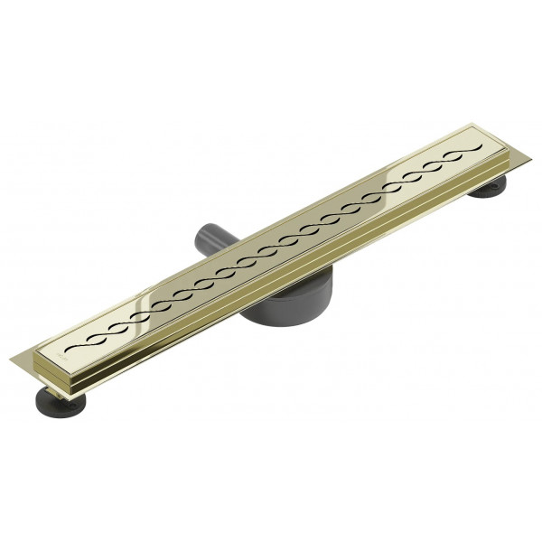 Трап для душу MEXEN FLAT 50 M18 GOLD 360 ° золотий
