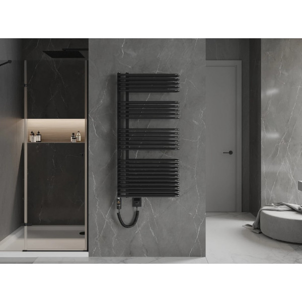 Сушка для рушників MEXEN AMOR 120х60 BLACK 900W електричний