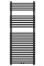 Сушка для рушників MEXEN SOL 120х60 BLACK водяна