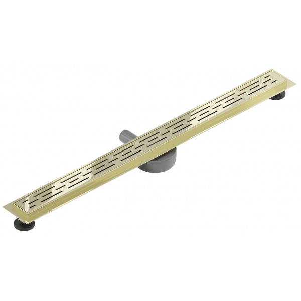 Трап для душу MEXEN FLAT 80 M01 GOLD 360 ° золотий