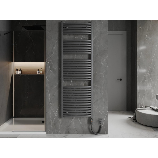 Сушка для рушників MEXEN HELIOS 180х60 ANTHRACITE 900W електрична