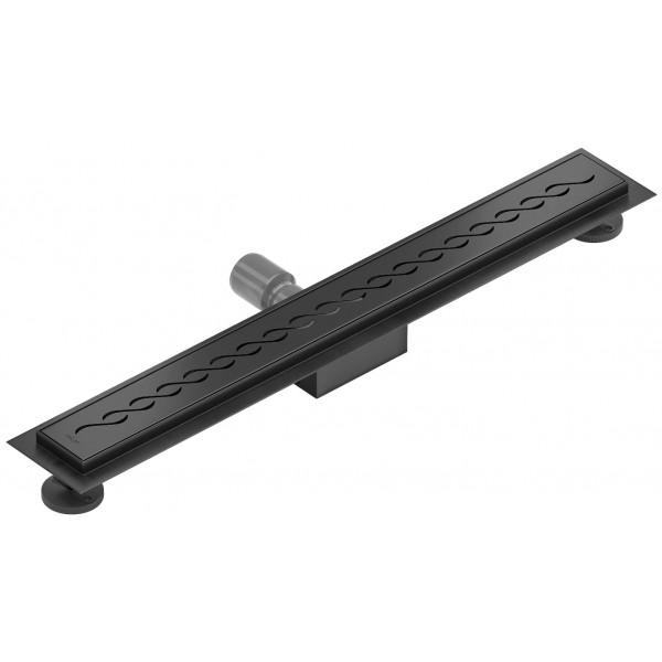 Трап для душу MEXEN FLAT 70 M18 BLACK чорний