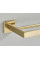 Вішалка подвійна для рушника REA ERLO 02 BRUSHED GOLD