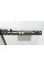 Душевая стенка REA BLER-1 80 BLACK с полкой EVO