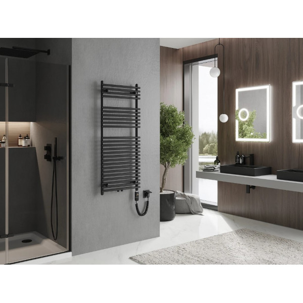 Сушка для рушників MEXEN SOL 120х50 BLACK 600W електричний
