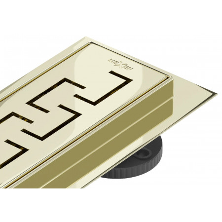 Трап для душу MEXEN FLAT 70 M15 GOLD золотий