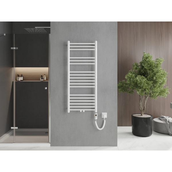 Сушка для рушників MEXEN YODO 120х50 WHITE 600W електрична