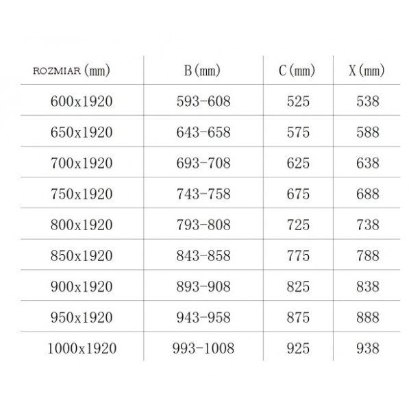 Душові двері MEXEN PRETORIA 70 GRAPHITE CHROME