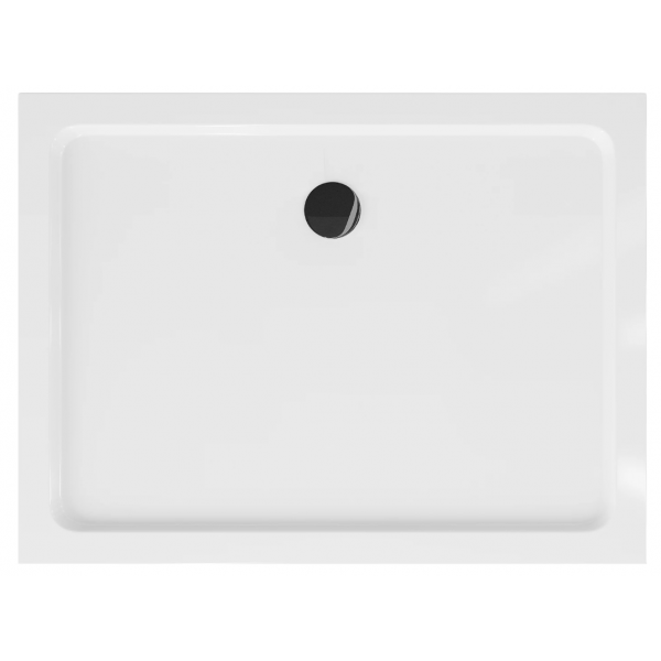 Душовий піддон MEXEN FLAT 110x80 WHITE-B