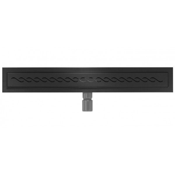 Трап для душу MEXEN FLAT 70 M18 BLACK чорний