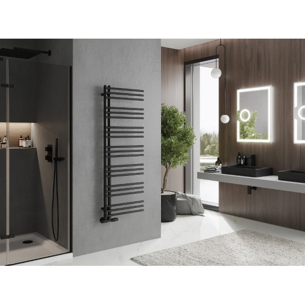 Сушка для рушників MEXEN NEPTUN 140х50 BLACK водяна
