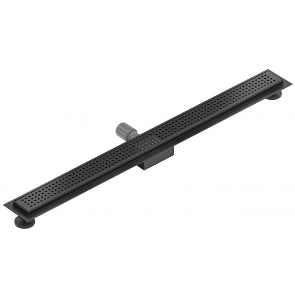 Трап для душу MEXEN FLAT 100 M08 BLACK чорний