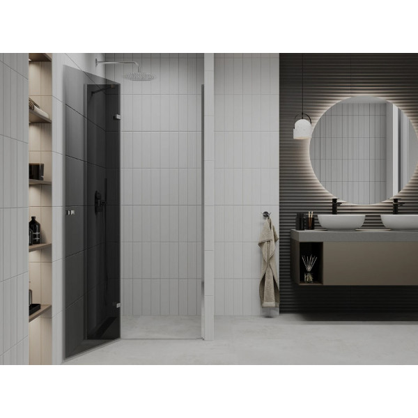 Душові двері MEXEN ROMA 70 GRAPHITE CHROME