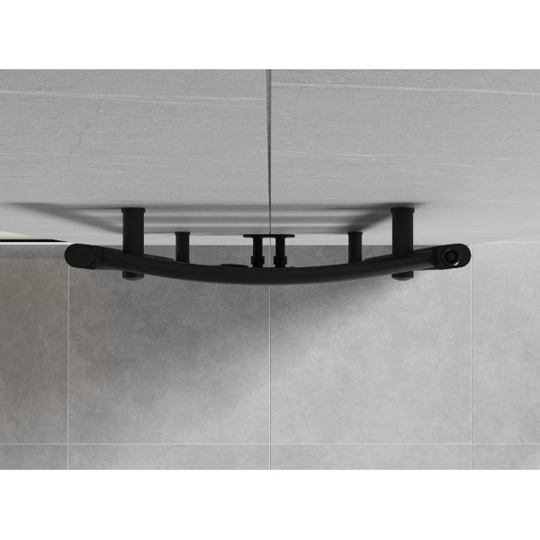 Сушка для рушників MEXEN ARES 180х50 BLACK водяна