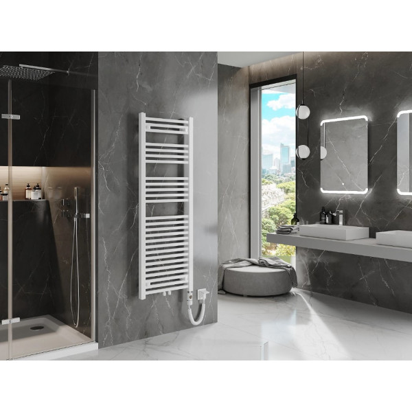 Сушка для рушників MEXEN PLUTON 145х50 WHITE 900W електрична