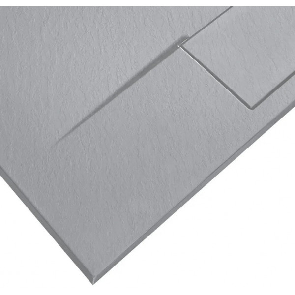 Душовий піддон REA BAZALT 90x90 GREY
