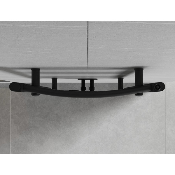 Сушка для рушників MEXEN ARES 90х50 BLACK водяна