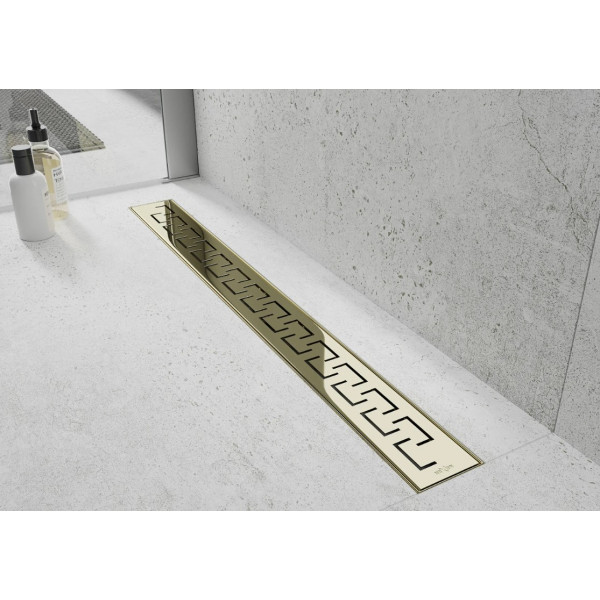 Трап для душу MEXEN FLAT 70 M15 GOLD золотий