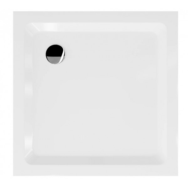 Душовий піддон MEXEN FLAT 100x100 WHITE