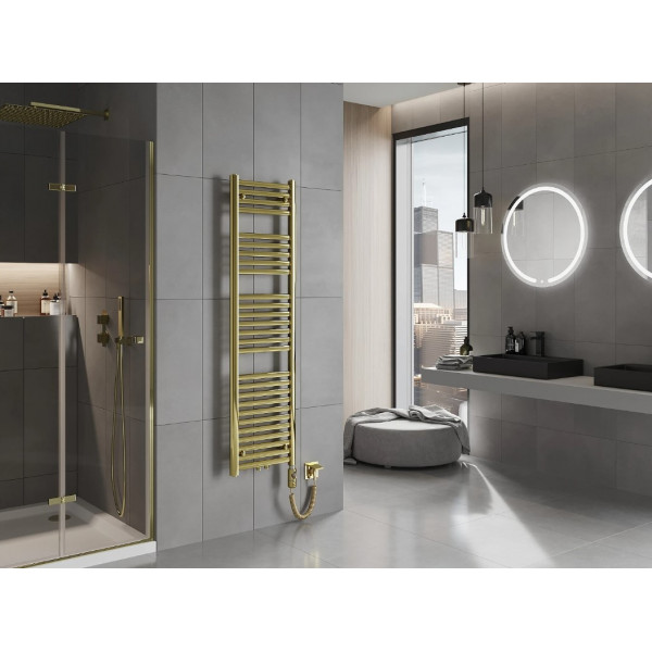 Сушка для рушників MEXEN HADES 150х40 GOLD 600W електричний