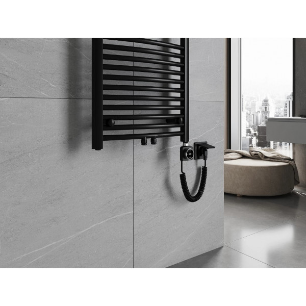 Сушка для рушників MEXEN ARES 90х50 BLACK 400W електричний 2.0