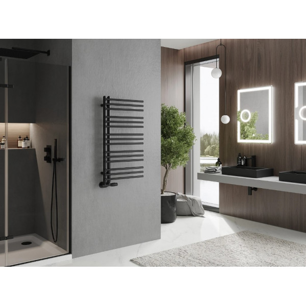 Сушка для рушників MEXEN NEPTUN 90х50 BLACK водяна