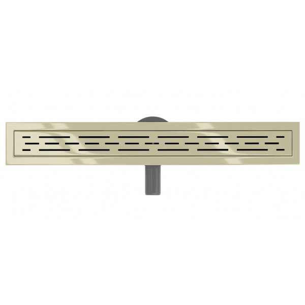 Трап для душу MEXEN FLAT 60 M01 GOLD 360° золотий