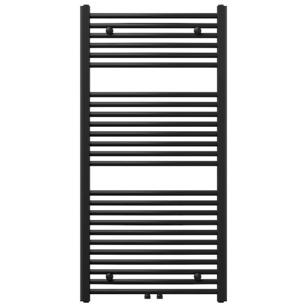 Сушка для рушників MEXEN ARES 120х60 BLACK водяна