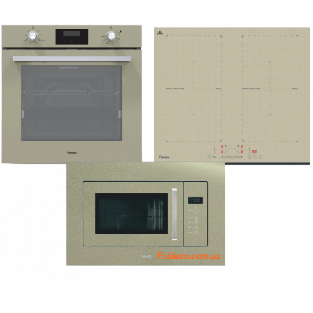 Комплект вбудованої техніки Fabiano Champagne Induction 2.0 (8500.031.0000)