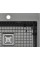 Нержавіюча мийка Fabiano TOP 49 Celldecor Nano Graphite 8216.401.1687