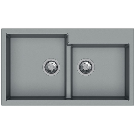 Кухонна мийка Fabiano Navio 86x50x2 Grey Metallic 8221.301.1089