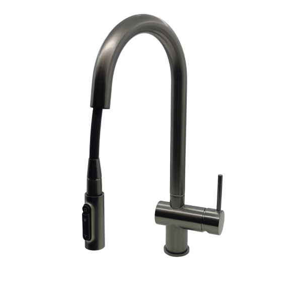 Кухонний змішувач Fabiano FKM 3127 Black Steel 8231.403.1909