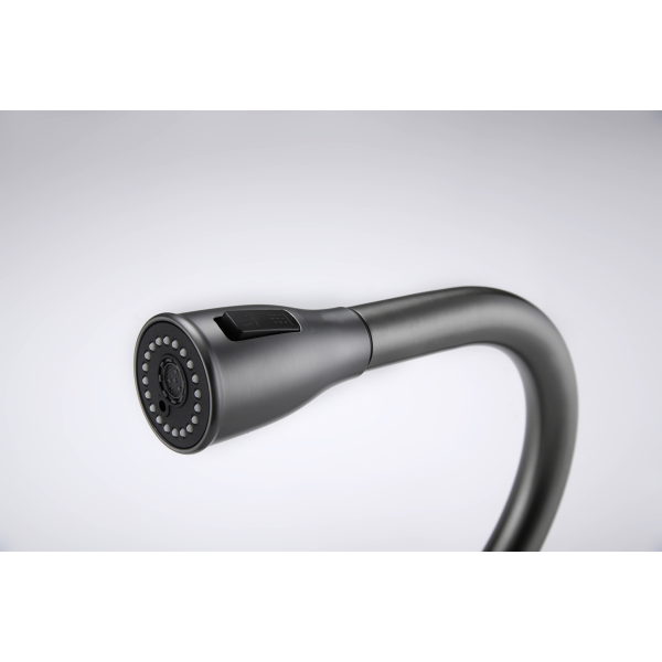 Змішувач кухонний Fabiano FKM 3122 Black Steel 8231.403.1150