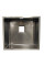 Нержавіюча мийка Fabiano Quadro 44 Celldecor Nano Graphite 8216.401.1703