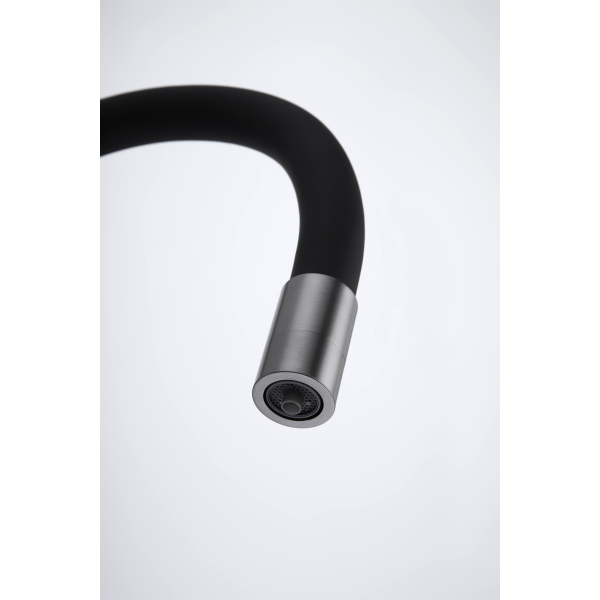 Змішувач кухонний Fabiano FKM 3126 SS Flex Nano Graphite 8231.401.1710