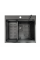 Нержавіюча мийка Fabiano TOP Center 57 Celldecor Nano Graphite 8216.401.1940