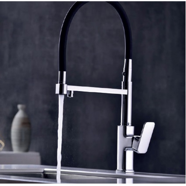 Кухонний змішувач Fabiano FKM 3119PX Black Steel 8231.403.1 016