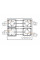 Газова варильна панель Fabiano FHG 1444 VGHT White glass 8111.405.0269