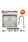 Мийка Quadro 44 Celldecor + Змішувач FKM 3128 Inox 8216.401.0003
