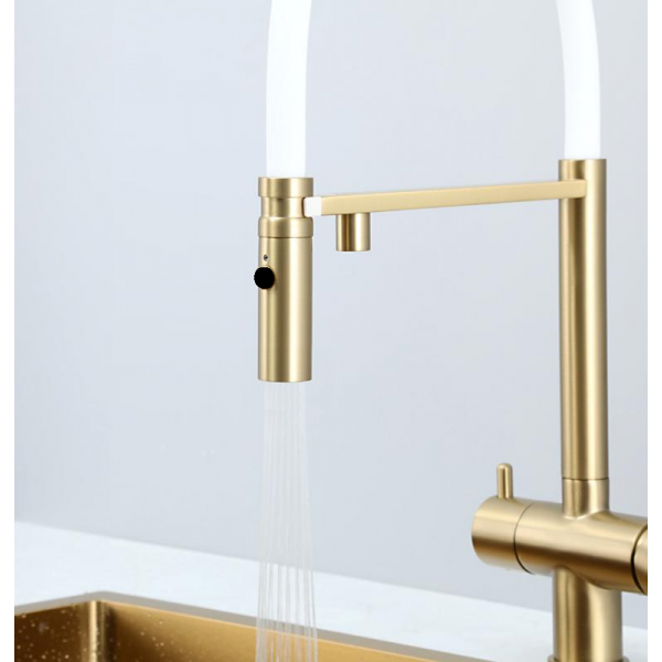 Кухонний змішувач Fabiano FKM 3130 Light Gold 8231.403.1933