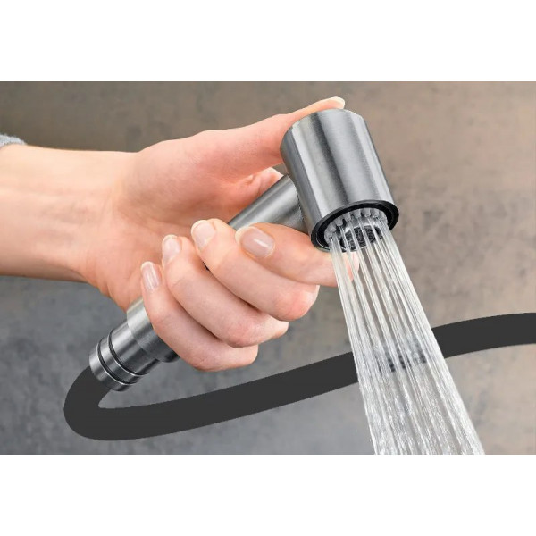 Змішувач кухонний Fabiano FKM 66P Inox 8232.403.0884