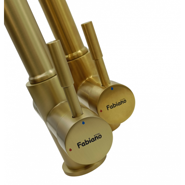 Кухонний змішувач Fabiano FKM 31.43 Light Gold 8231.403.1926