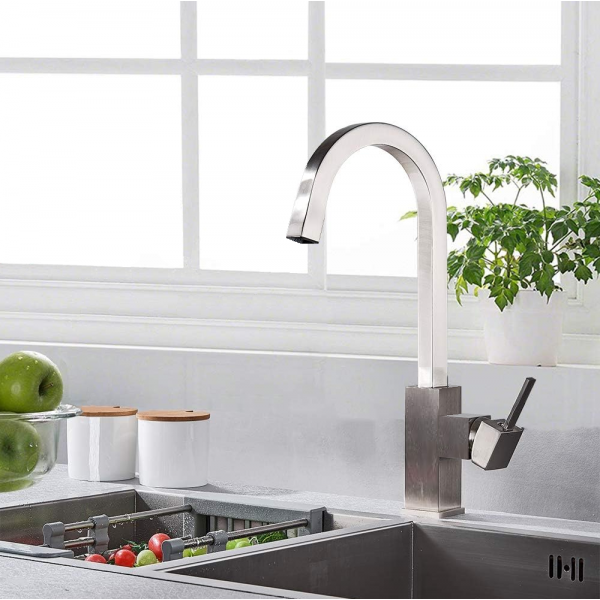 Змішувач кухонний Fabiano FKM 71 Inox 8232.403.1546