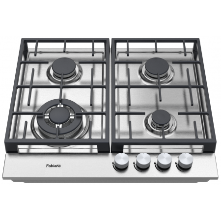 Варильна поверхня газова Fabiano FHG 8644 VGHT Inox 8112.406.1477