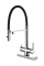 Змішувач кухонний Fabiano FKMC 3124 Inox (Cascad) 8231.403.1544